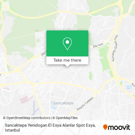 Sancaktepe Yenidogan El Esya Alanlar Spot Esya map