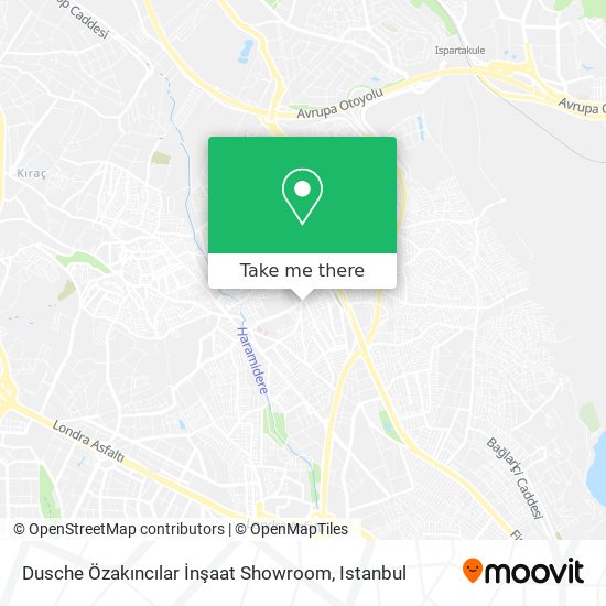 Dusche Özakıncılar İnşaat Showroom map