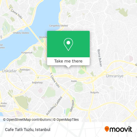 Cafe Tatlı Tuzlu map