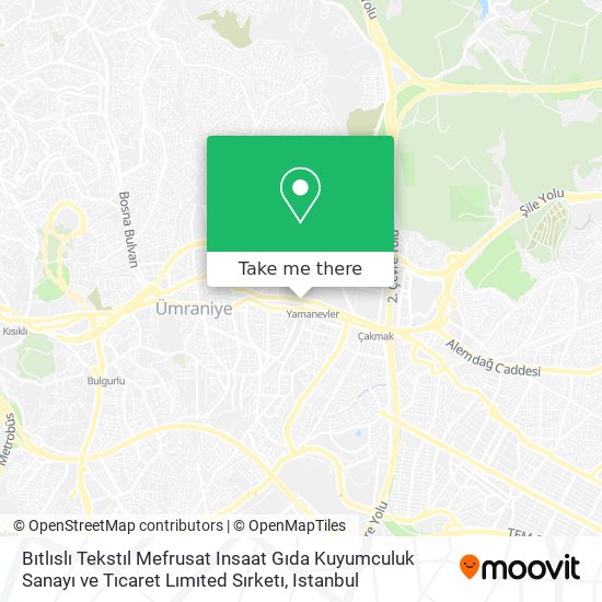 Bıtlıslı Tekstıl Mefrusat Insaat Gıda Kuyumculuk Sanayı ve Tıcaret Lımıted Sırketı map