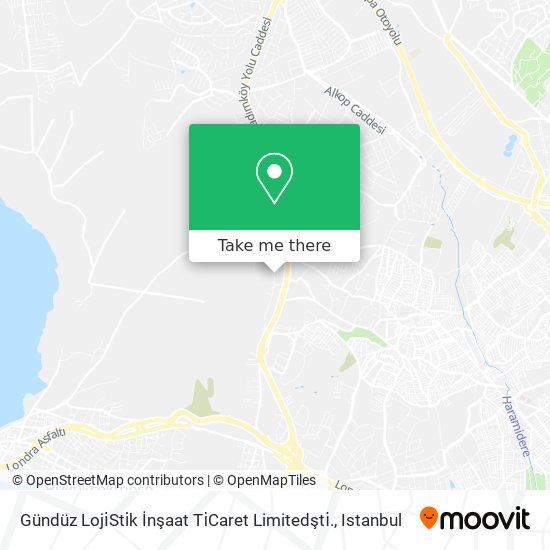Gündüz Loji̇Sti̇k İnşaat Ti̇Caret Limitedşti̇. map