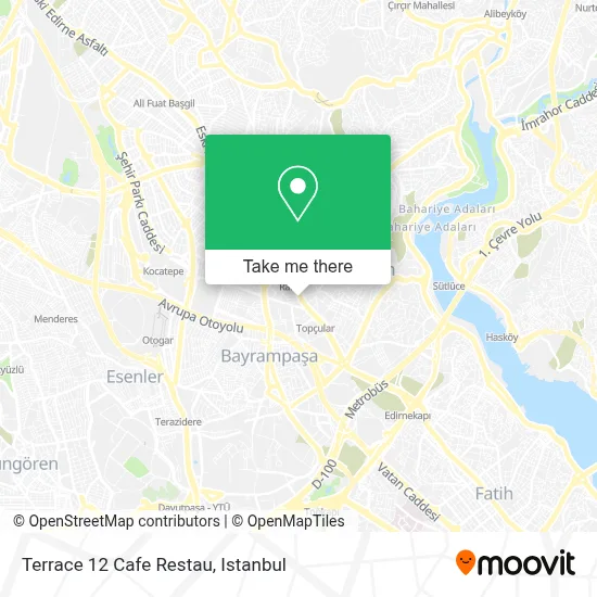 Terrace 12 Cafe Restau map