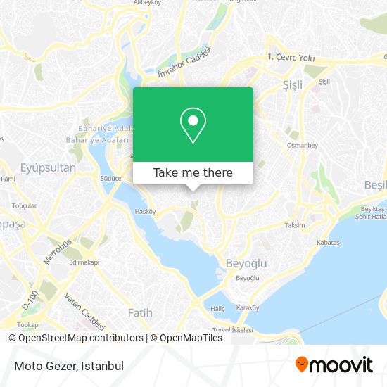 Moto Gezer map