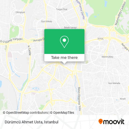 Dürümcü Ahmet Usta map