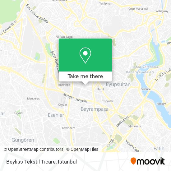 Beylıss Tekstıl Tıcare map