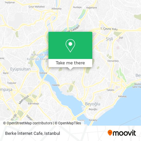 Berke İnternet Cafe map