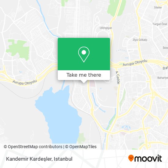 Kandemir Kardeşler map