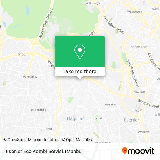 Esenler Eca Kombi Servisi map