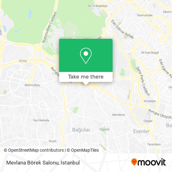 Mevlana Börek Salonu map