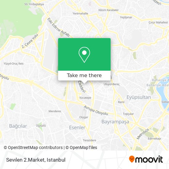 Sevılen 2.Market map