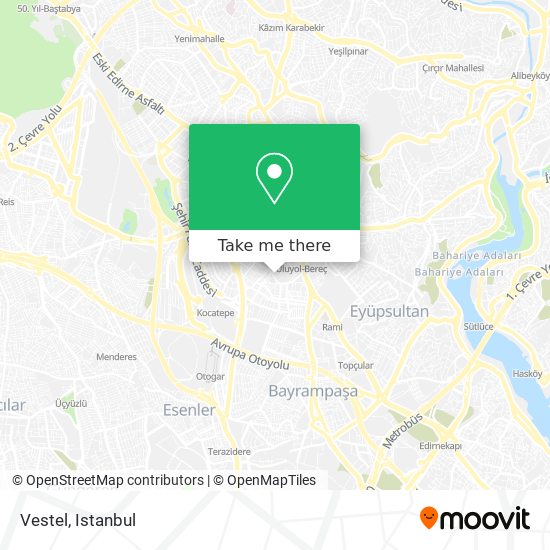 Vestel map