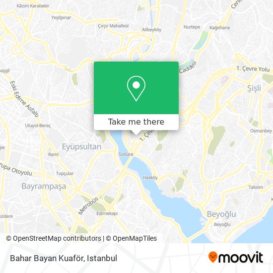 Bahar Bayan Kuaför map