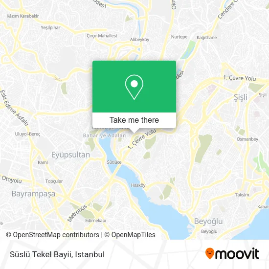 Süslü Tekel Bayii map