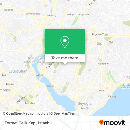 Formet Çelik Kapı map