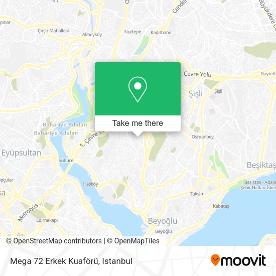 Mega 72 Erkek Kuaförü map