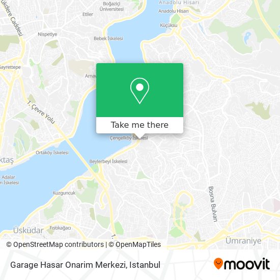 Garage Hasar Onarim Merkezi map