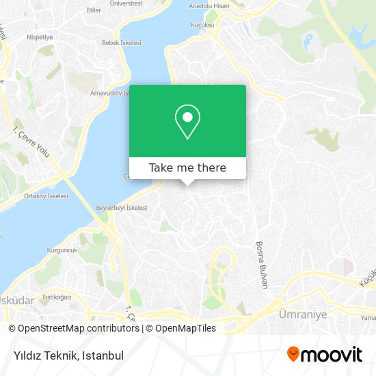 Yıldız Teknik map