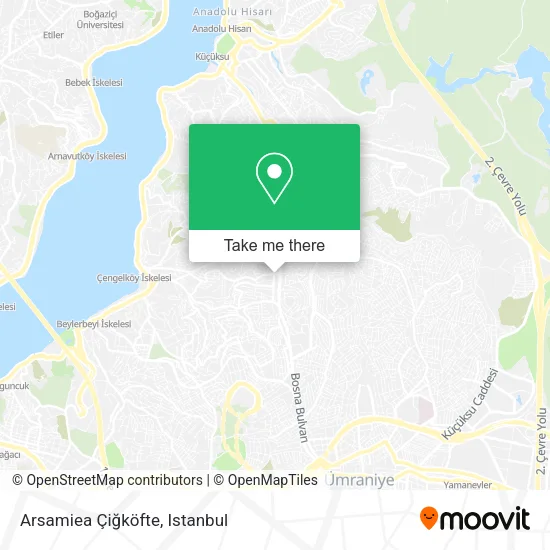 Arsamiea Çiğköfte map