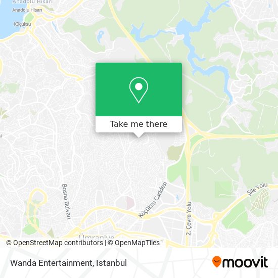 Wanda Entertainment map