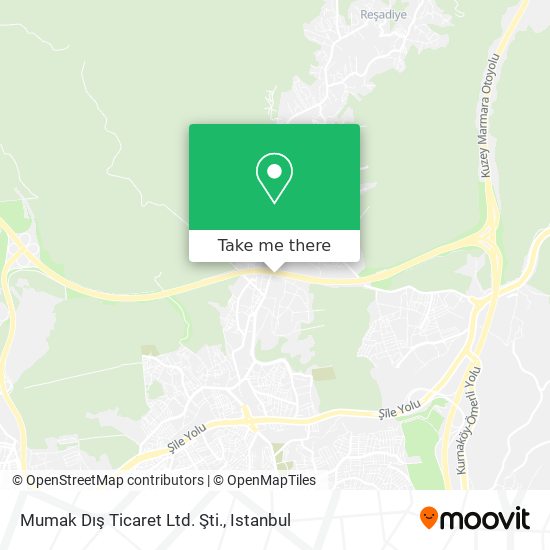 Mumak Dış Ticaret Ltd. Şti. map