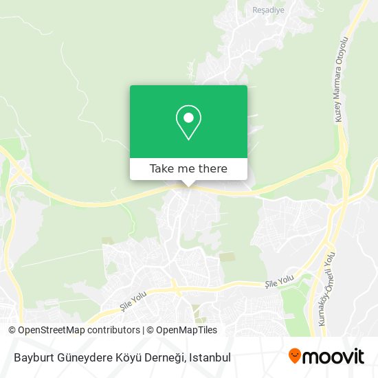 Bayburt Güneydere Köyü Derneği map