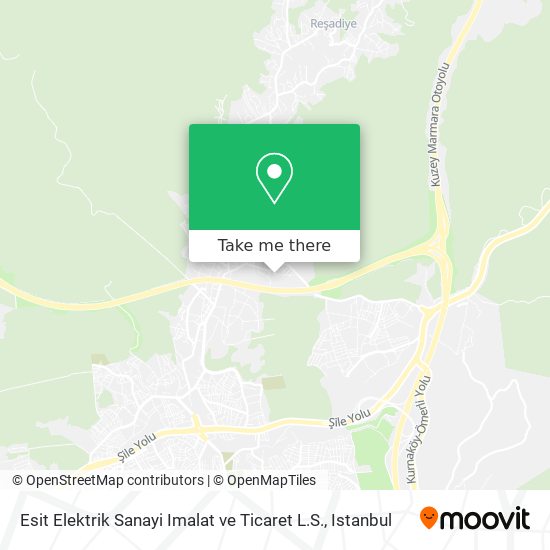 Esit Elektrik Sanayi Imalat ve Ticaret L.S. map