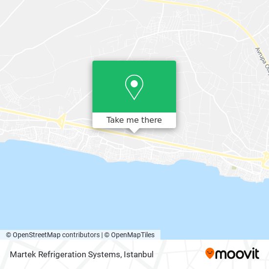 Martek Refrigeration Systems map