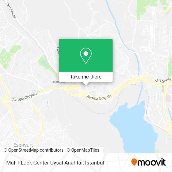 Mul-T-Lock Center Uysal Anahtar map