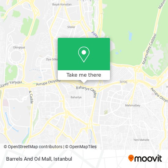 Barrels And Oıl Mall map
