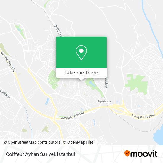 Coiffeur Ayhan Sariyel map