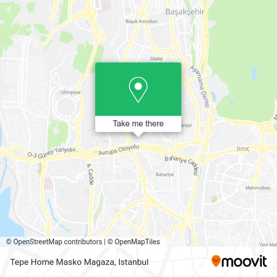 Tepe Home Masko Magaza map