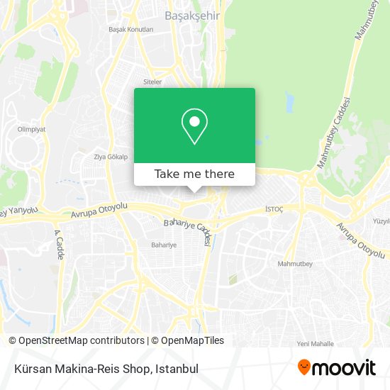 Kürsan Makina-Reis Shop map