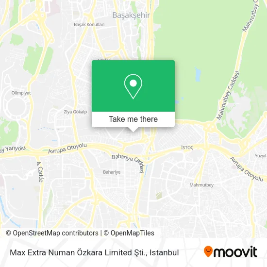 Max Extra Numan Özkara Limited Şti. map