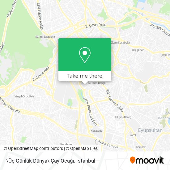 \Üç Günlük Dünya\ Çay Ocağı map