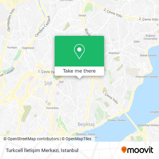 Turkcell İletişim Merkezi map