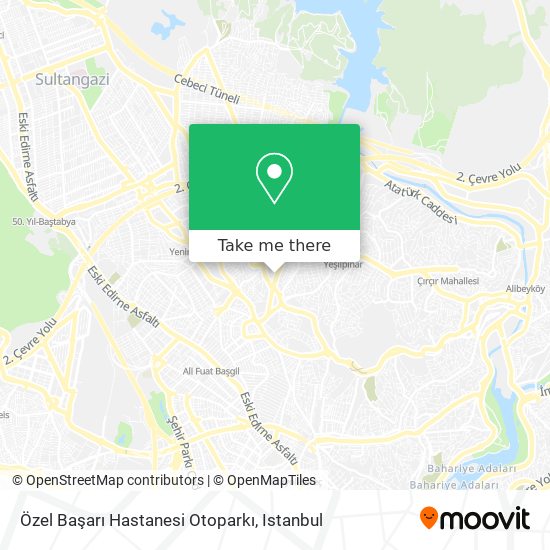 Özel Başarı Hastanesi Otoparkı map