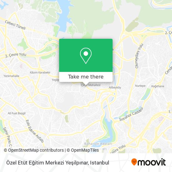 Özel Etüt Eğitim Merkezi Yeşilpınar map