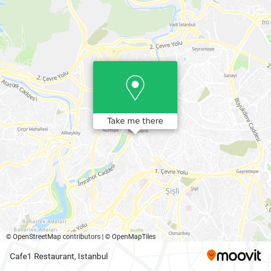 Cafe1 Restaurant map