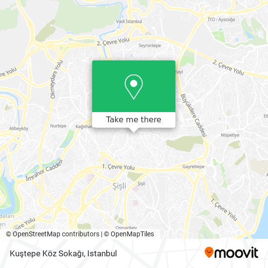 Kuştepe Köz Sokağı map