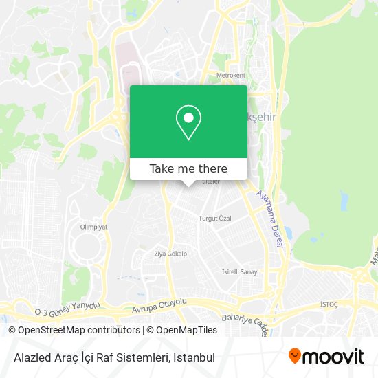 Alazled Araç İçi Raf Sistemleri map