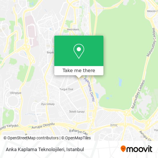 Anka Kaplama Teknolojileri map