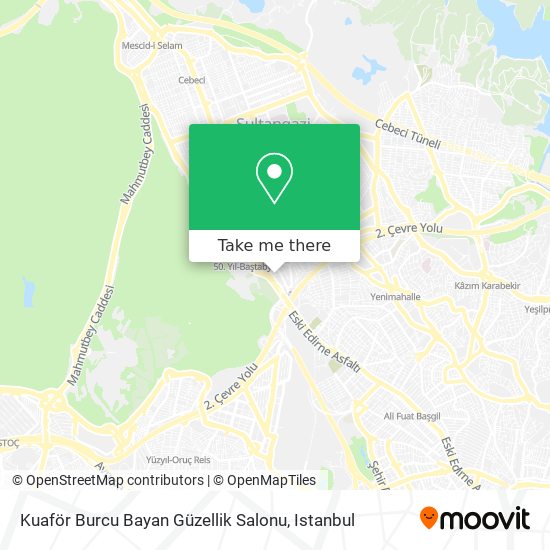 Kuaför Burcu Bayan Güzellik Salonu map