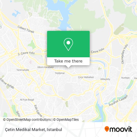 Çetin Medikal Market map