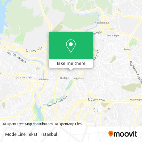 Mode Line Tekstil map