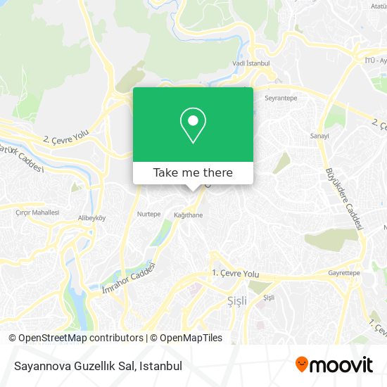 Sayannova Guzellık Sal map