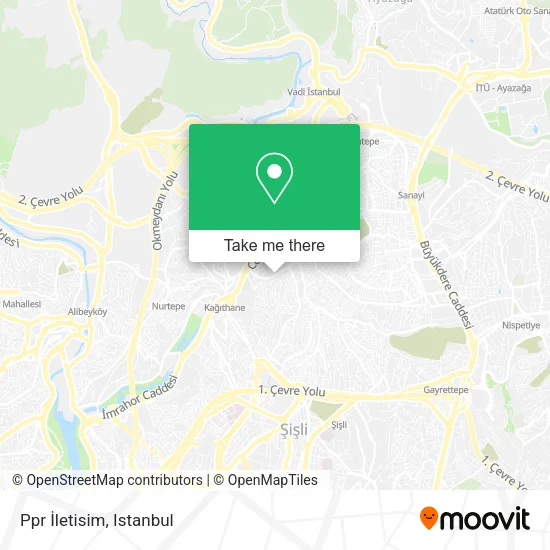 Ppr İletisim map