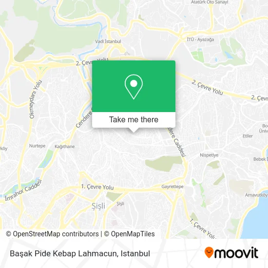 Başak Pide Kebap Lahmacun map