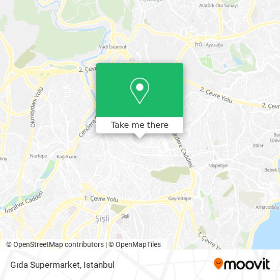 Gıda Supermarket map