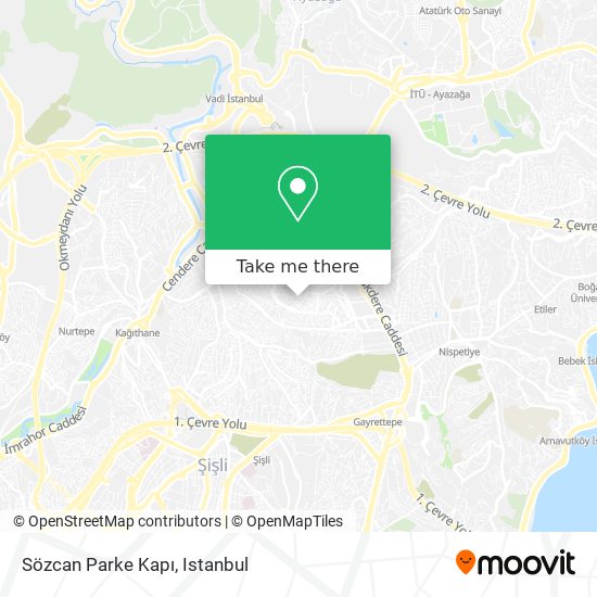 Sözcan Parke Kapı map
