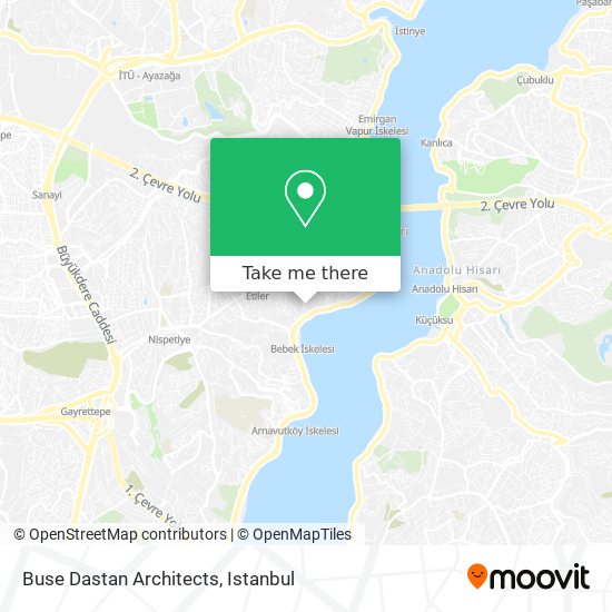 Buse Dastan Architects map